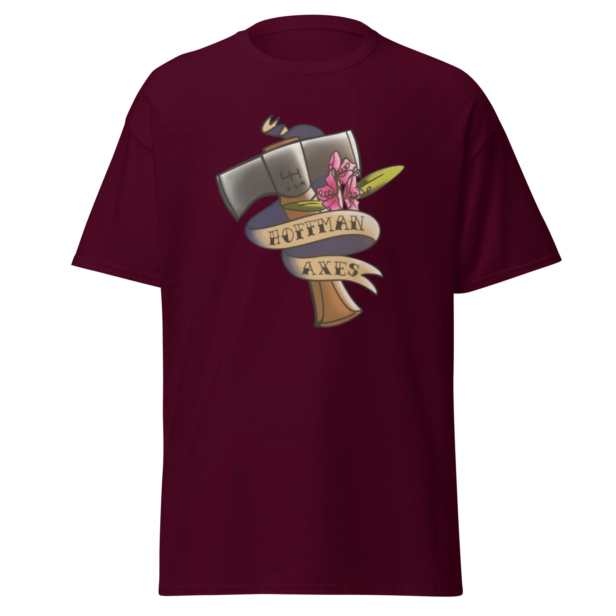Hoffman Axes Rhododendron Tee - Image 3